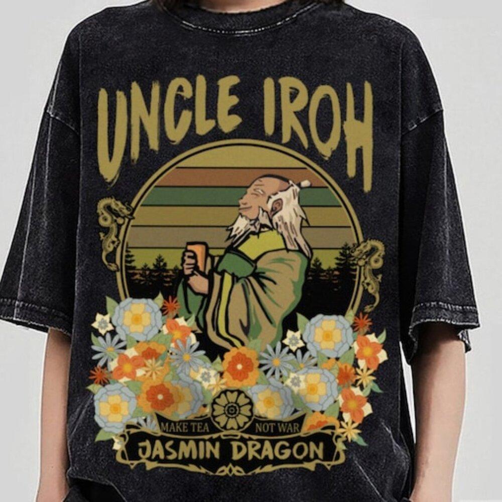 Retro Uncle Iroh Make Tea Not War Shirt, Avatar The Best Airben